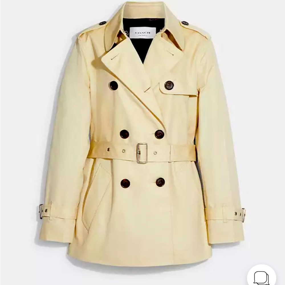 Coach trench coat
